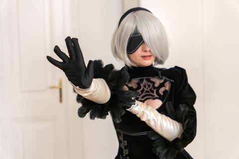 Amber As 2B From Nier Automata: Gallery #2