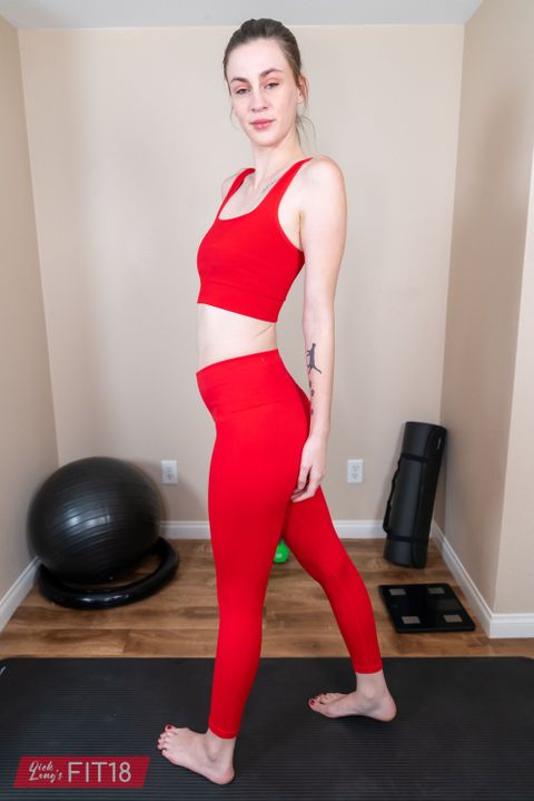 Lilly Jade Initial Fitness Casting and Creampie: Gallery #4