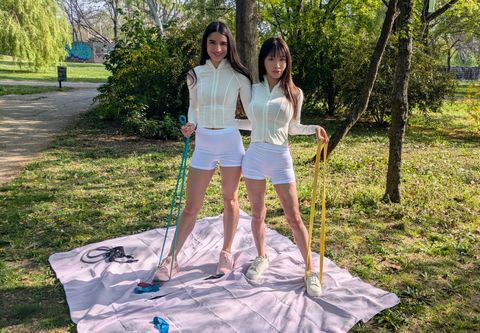 Fit18 X Immoral Live Football With Candie and Reina Part 1: Gallery #33