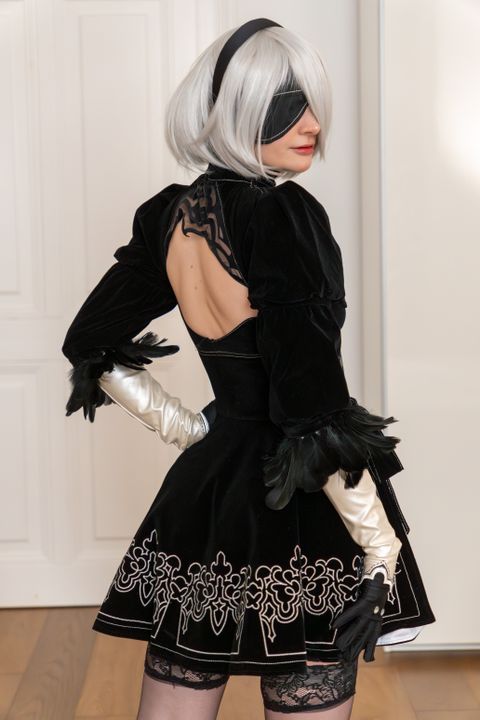 Amber As 2B From Nier Automata: Gallery #3