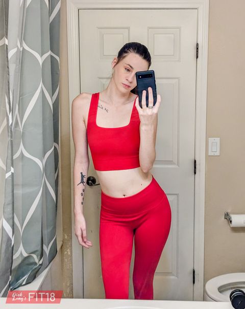 Lilly Jade Initial Fitness Casting and Creampie: Gallery #21